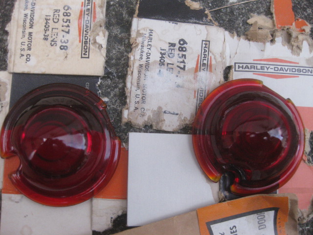 ウィンカーベゼル＆レンズ NOS