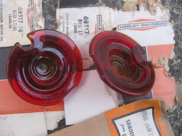 ウィンカーベゼル＆レンズ NOS