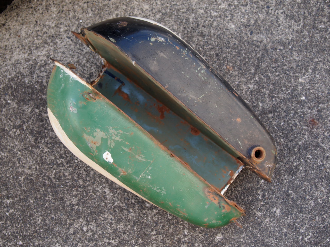 BSA バンタムタンク