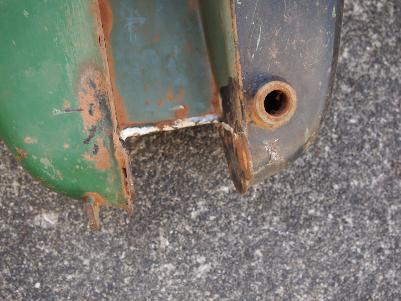 BSA バンタムタンク