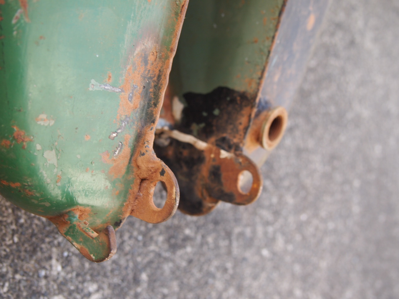 BSA バンタムタンク