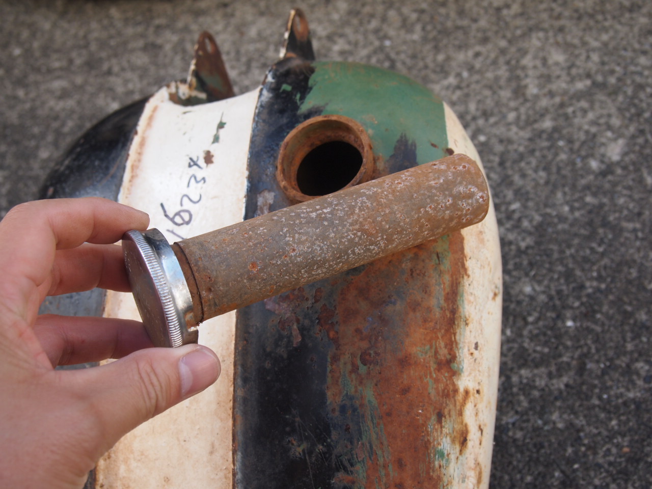 BSA バンタムタンク