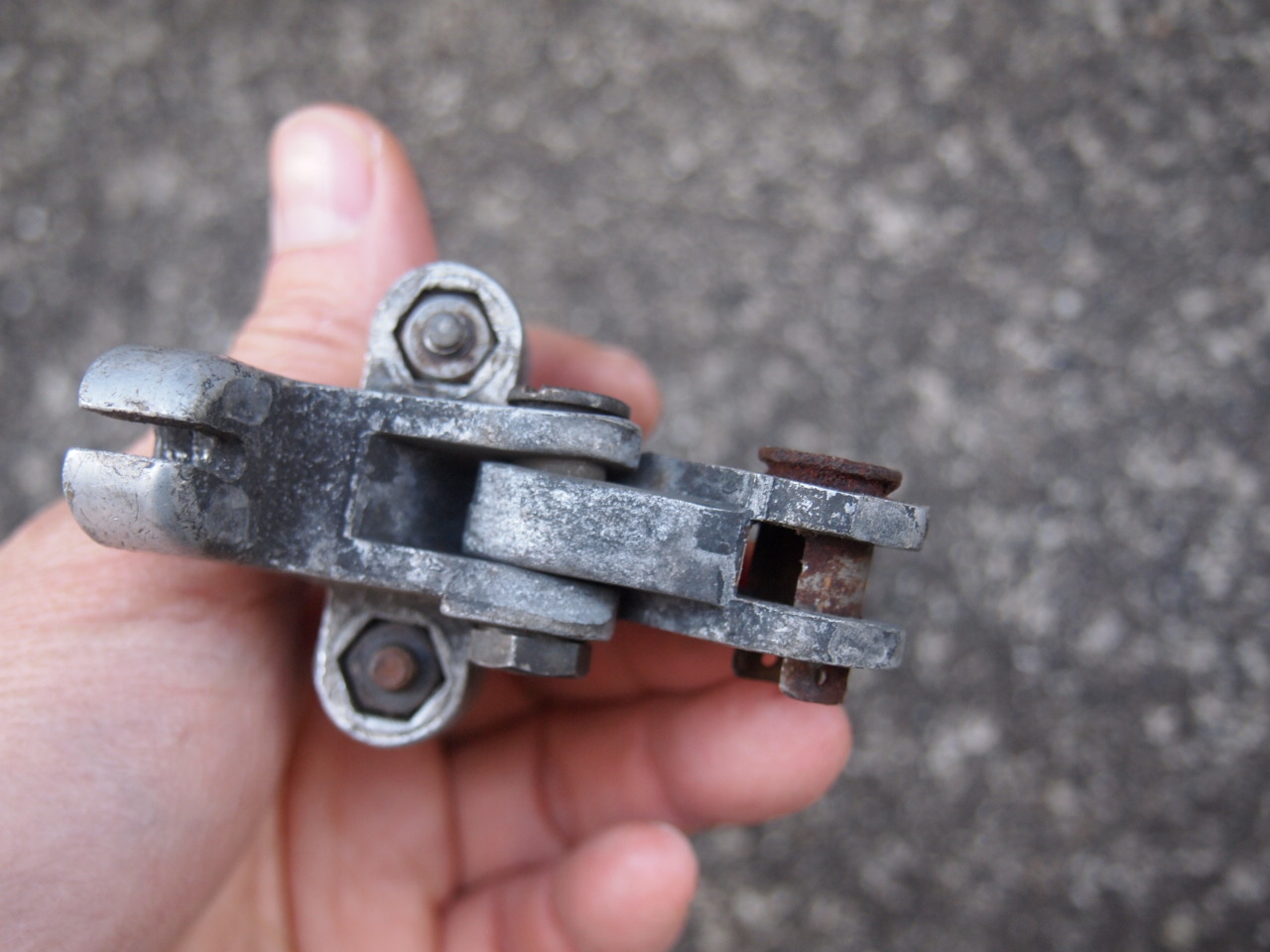 ブレーキレバー　グリーンカバー付き