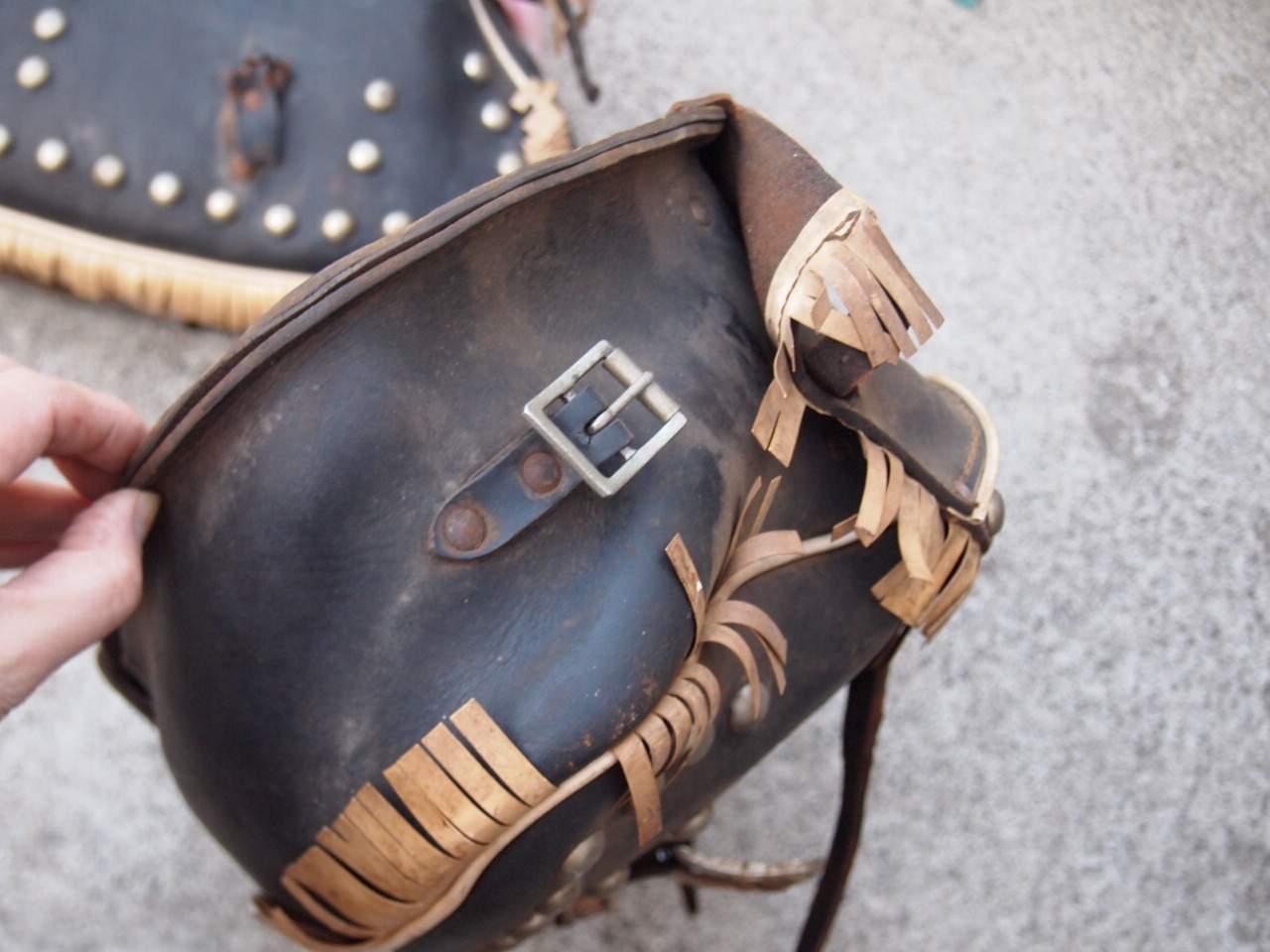 フリンジサドルバッグ