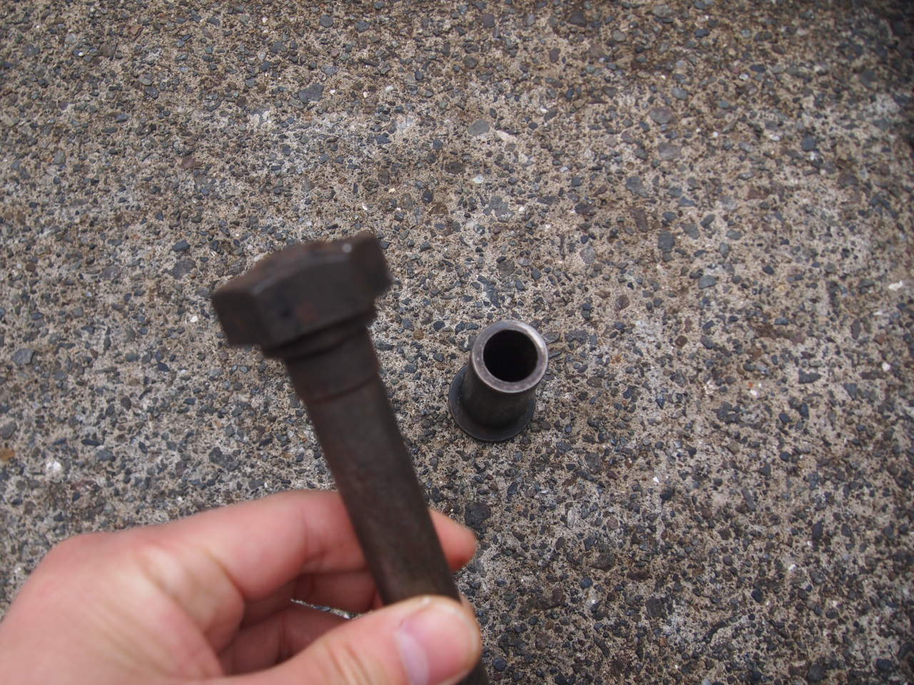 58-66　リアアクスル＆スペーサー