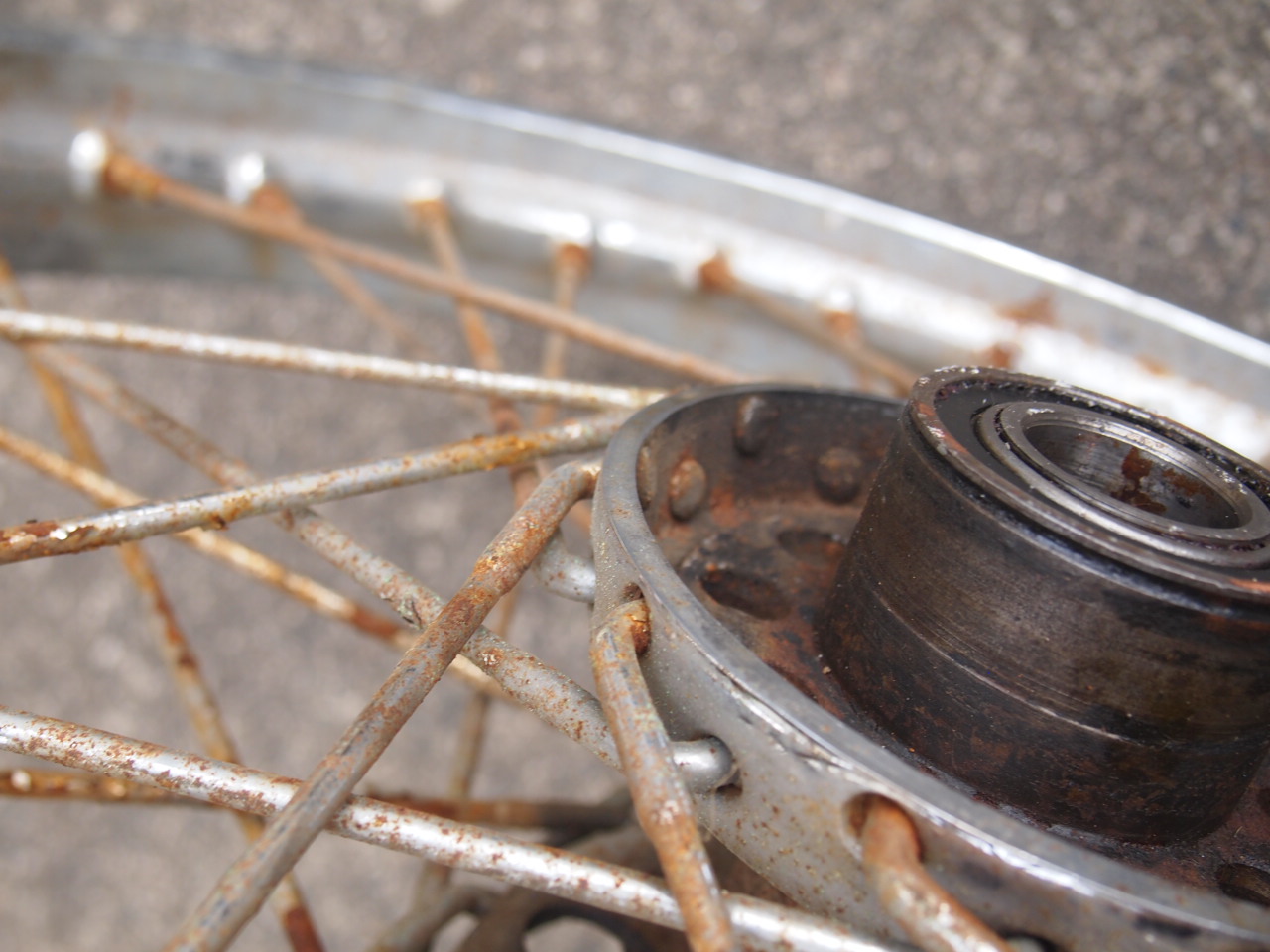 21”スターハブホイール