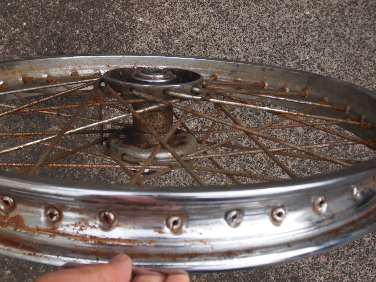 21”スターハブホイール