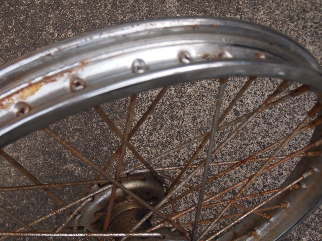 21”スターハブホイール