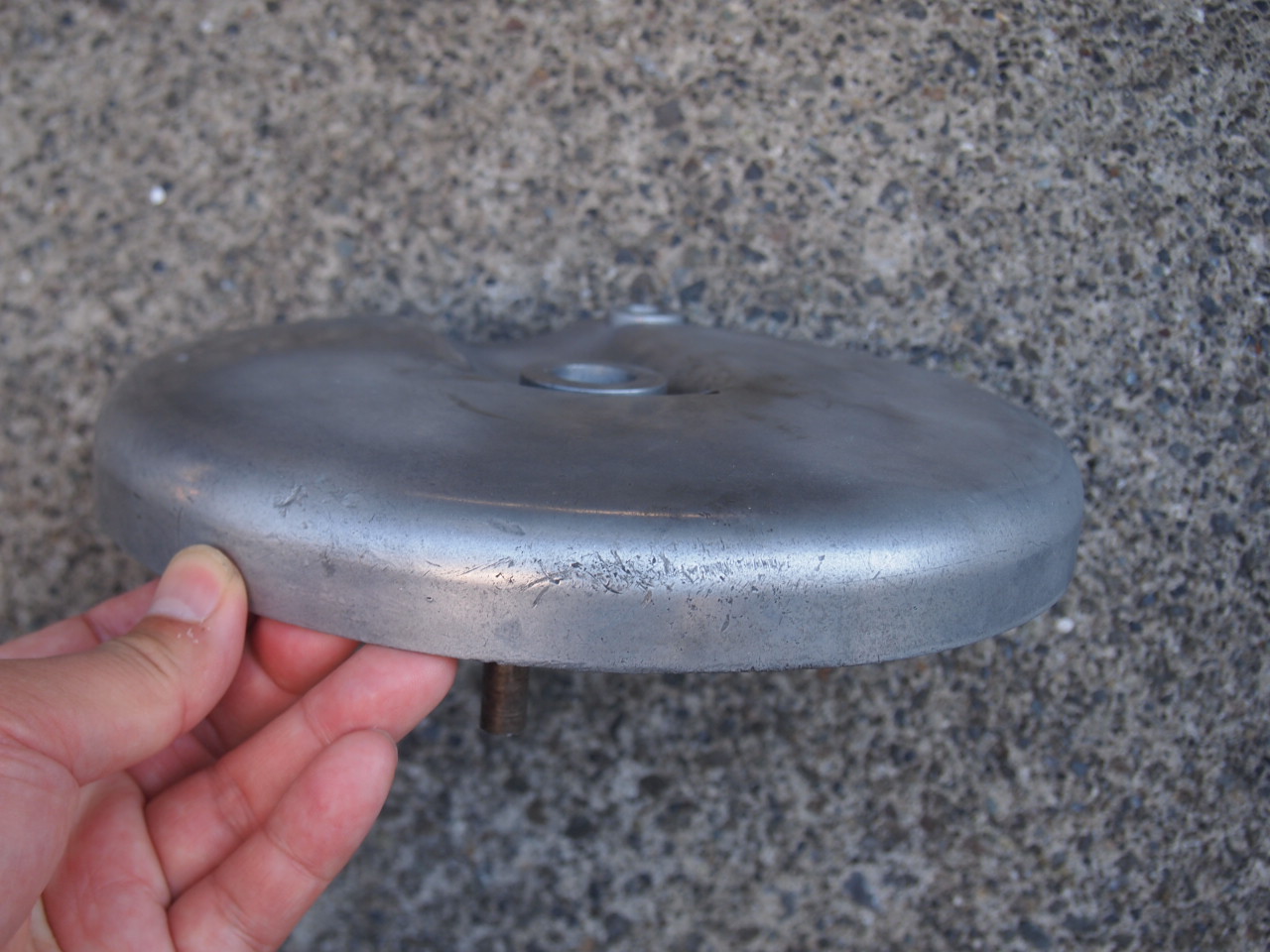 グライドブレーキ　バックプレート