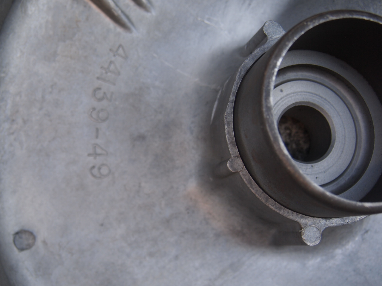 グライドブレーキ　バックプレート