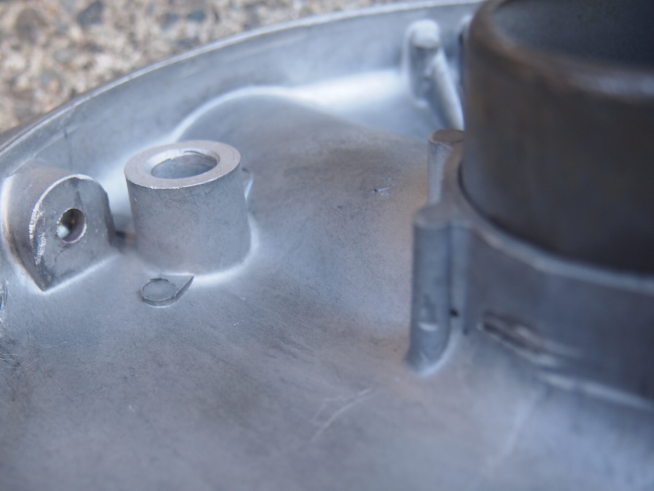 グライドブレーキ　バックプレート