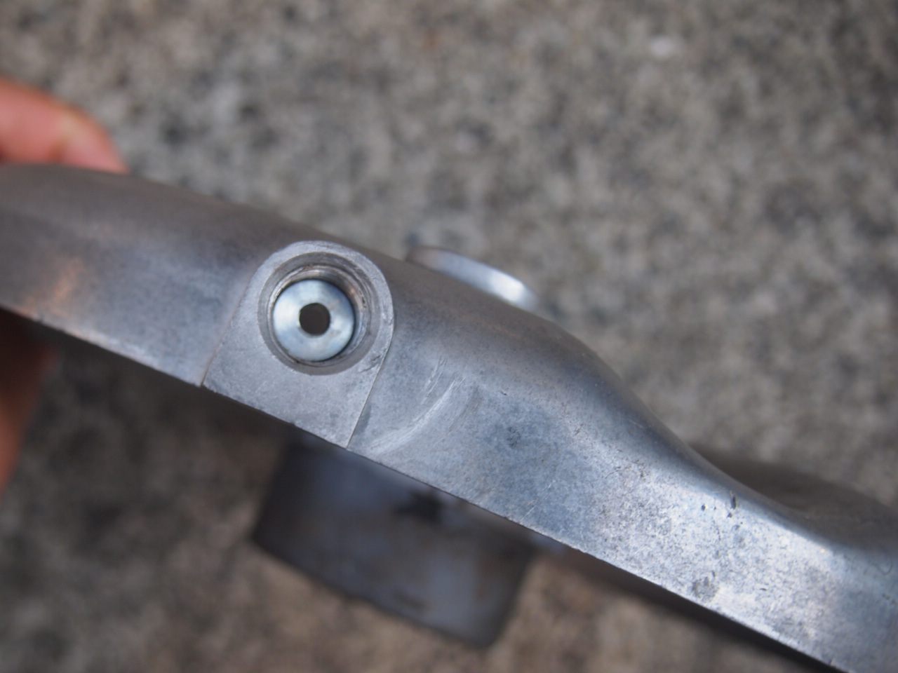 グライドブレーキ　バックプレート