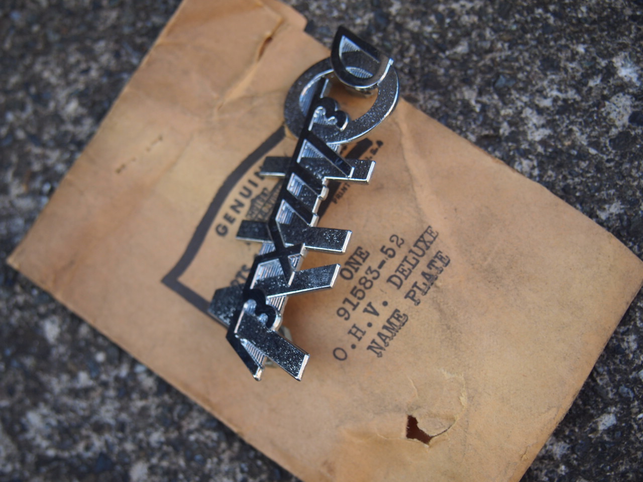 NOS OHVデラックス