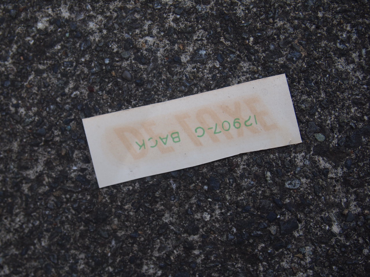 デラックス　水貼りデカール