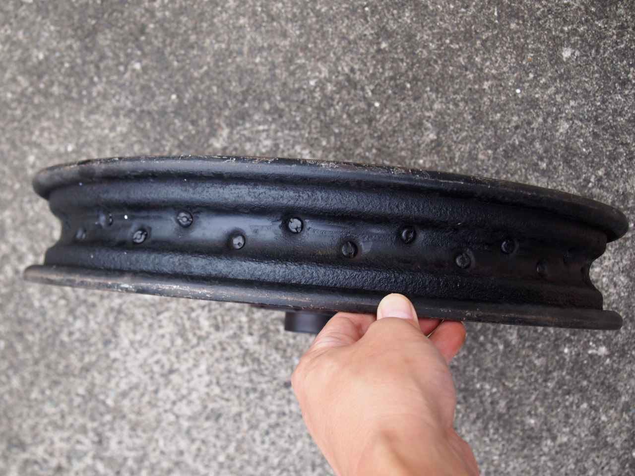 18インチ　スターハブホイール