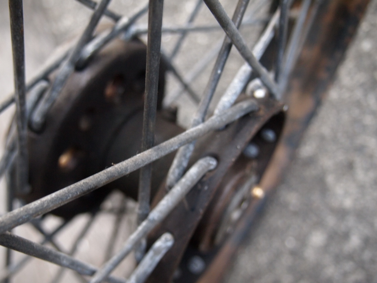 18インチ　スターハブホイール