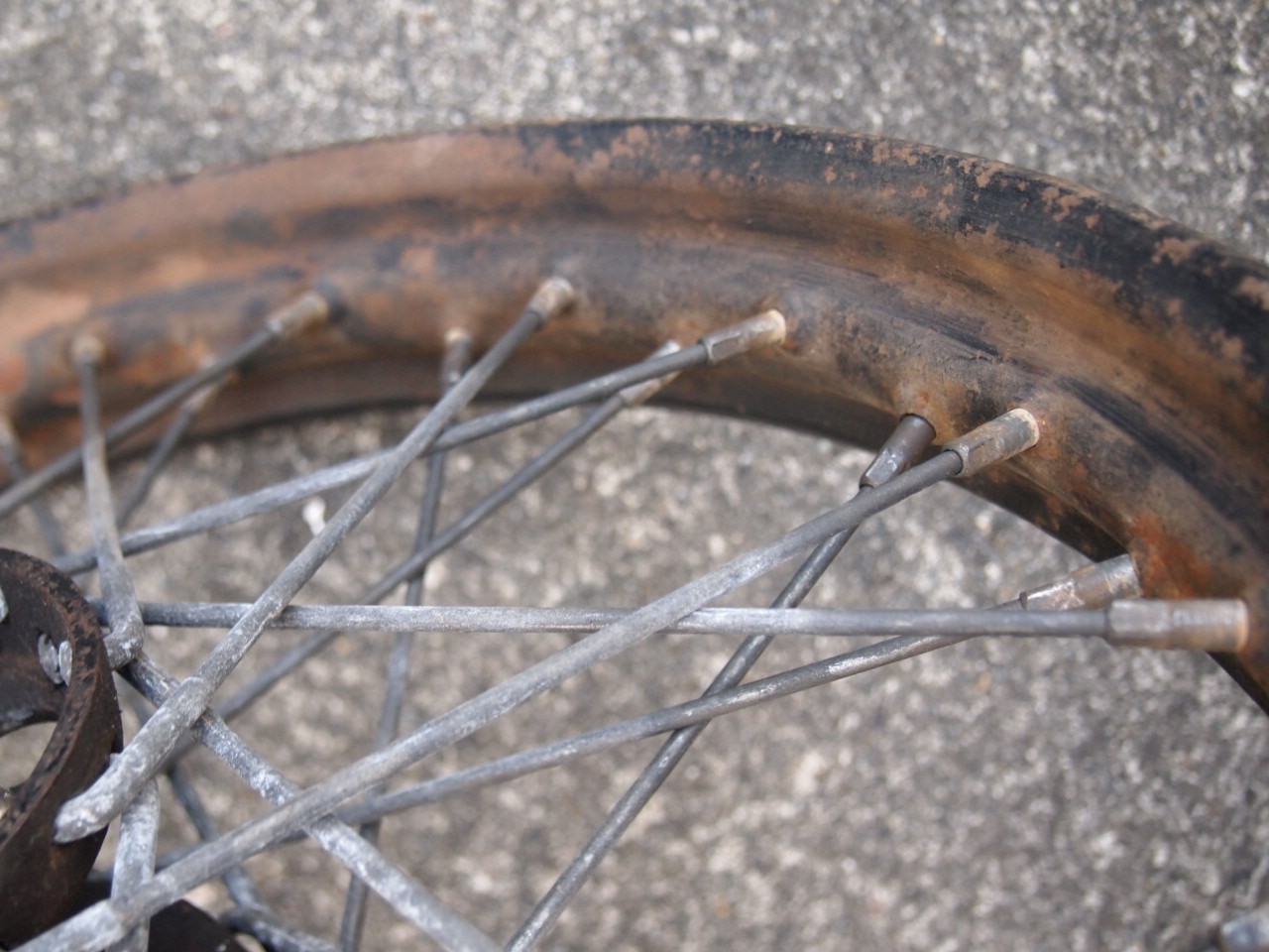 18インチ　スターハブホイール