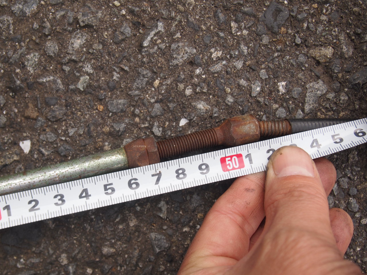 ブレーキレバー、ケーブル