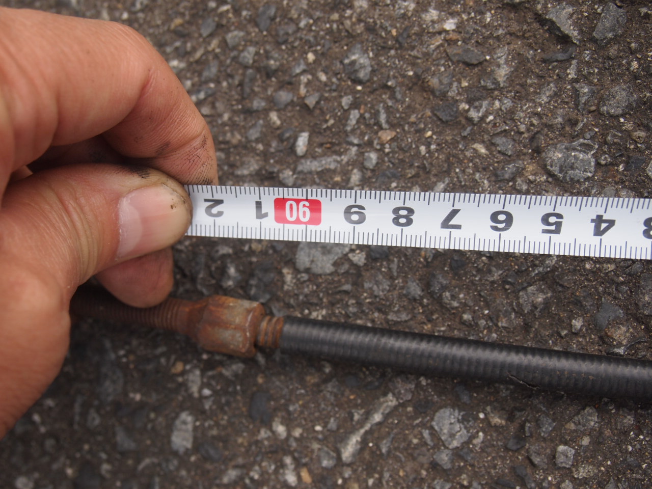 ブレーキレバー、ケーブル