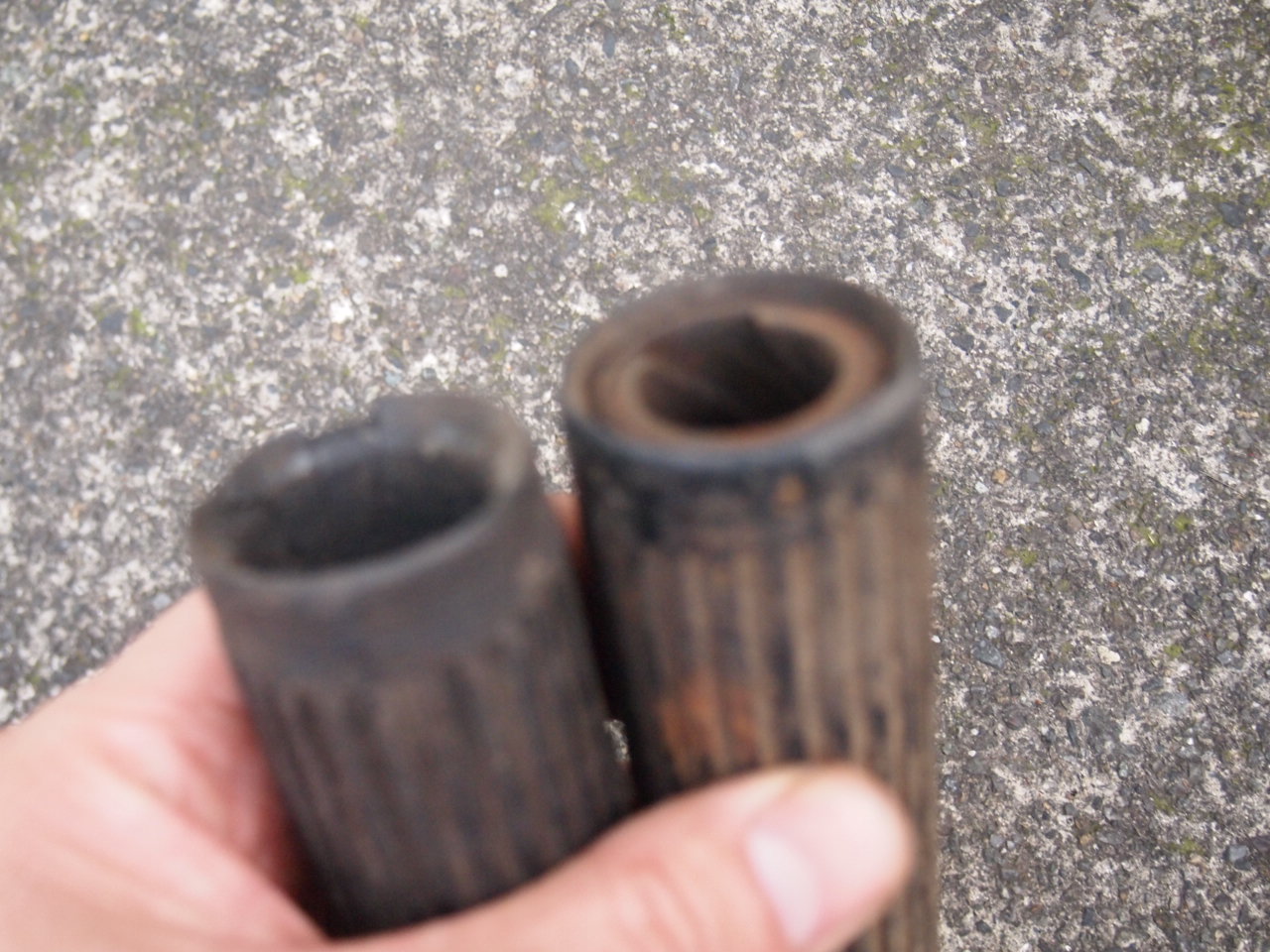 リブグリップ　ブラック