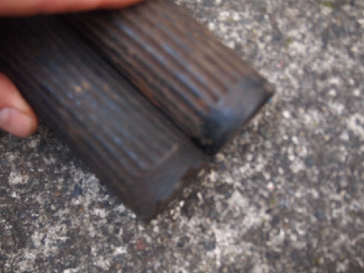 リブグリップ　ブラック