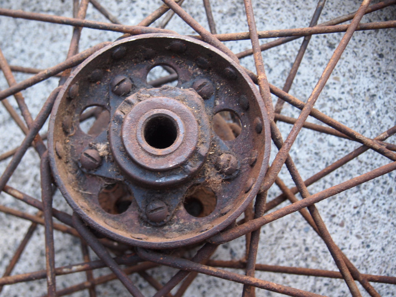 18インチスターハブホイール