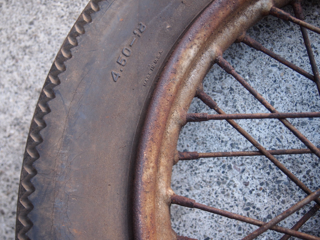 18インチスターハブホイール