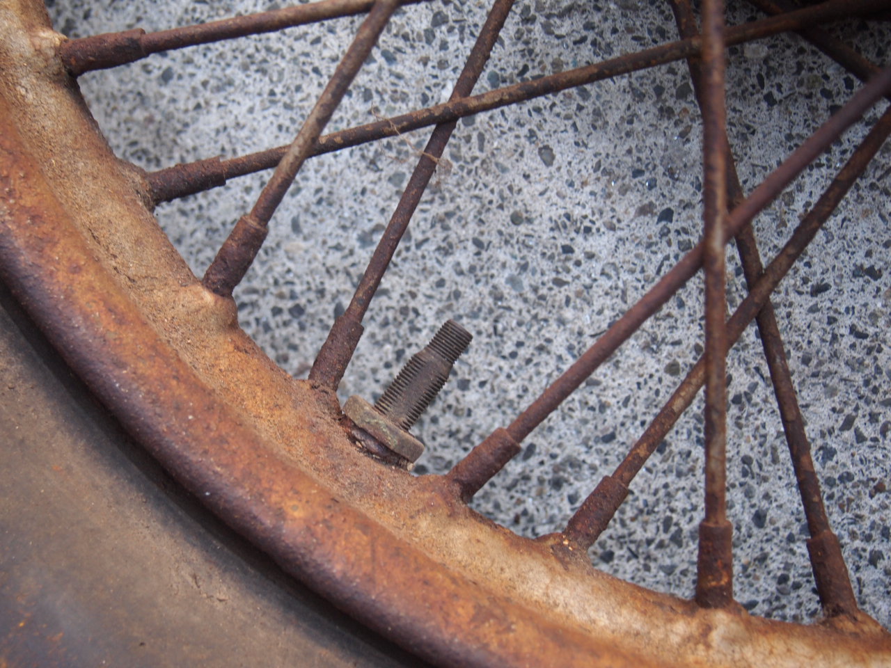 18インチスターハブホイール