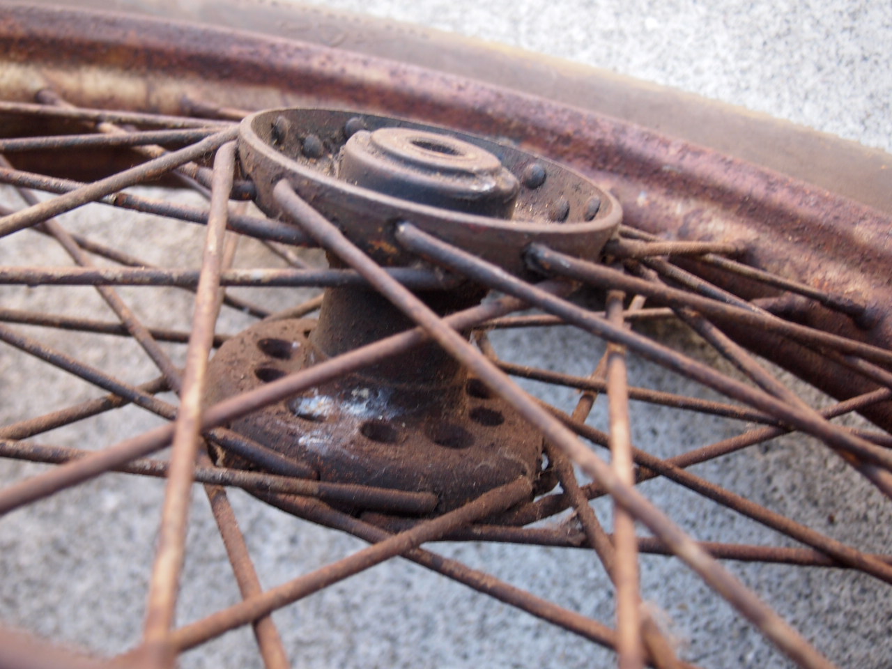 18インチスターハブホイール