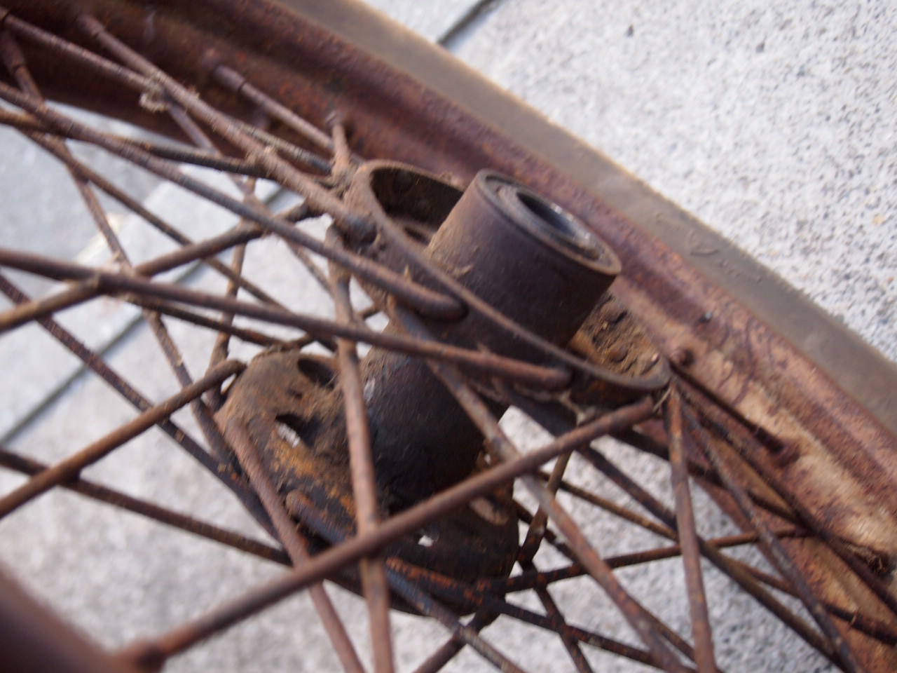 18インチスターハブホイール