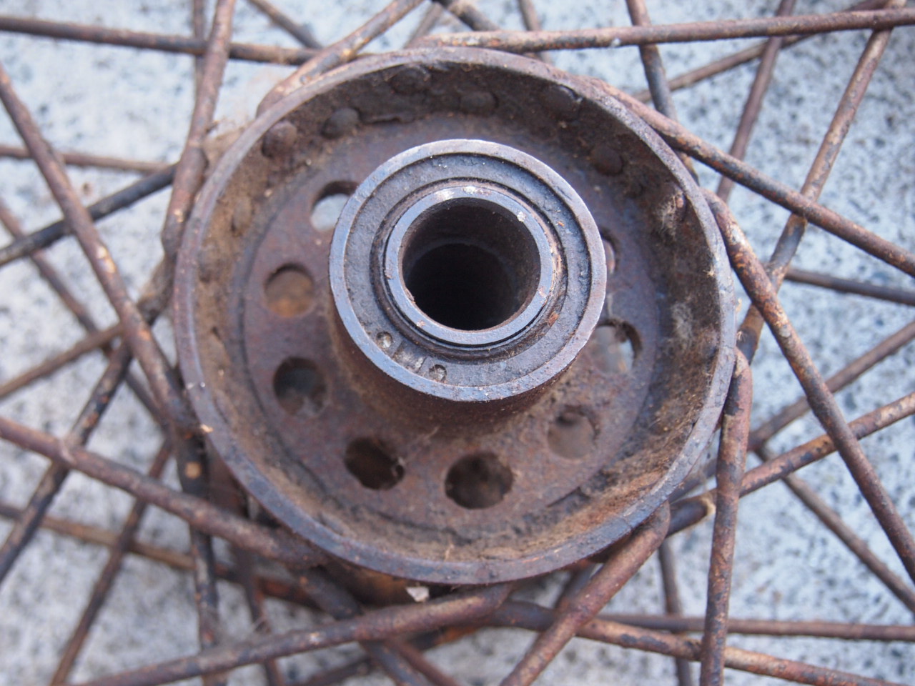 18インチスターハブホイール