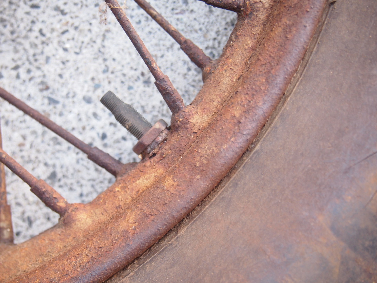 18インチスターハブホイール