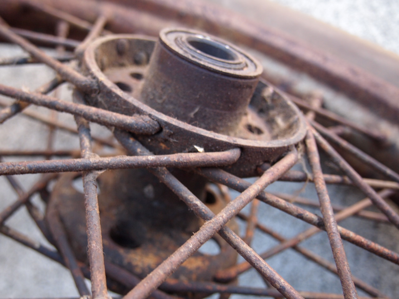 18インチスターハブホイール