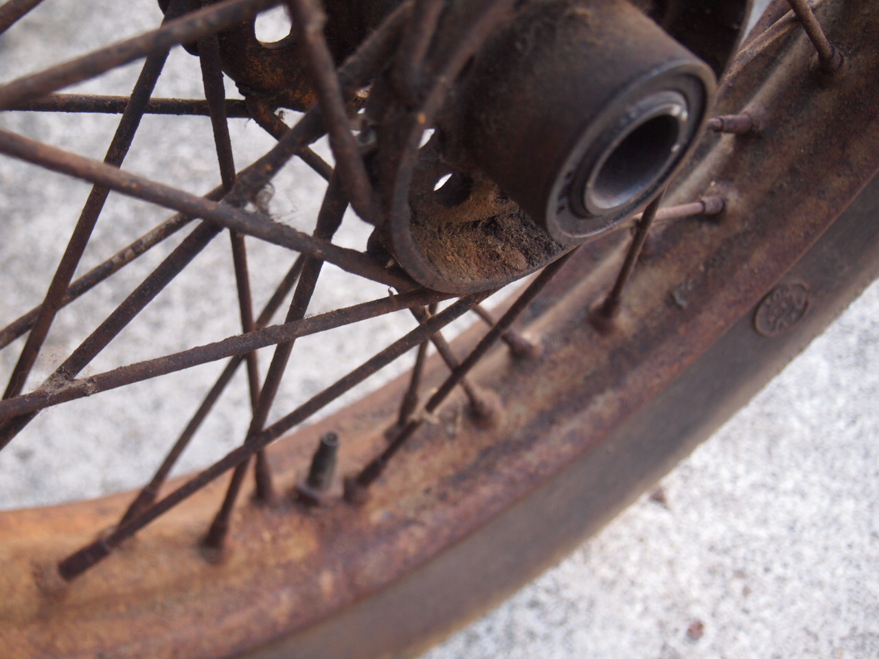 18インチスターハブホイール