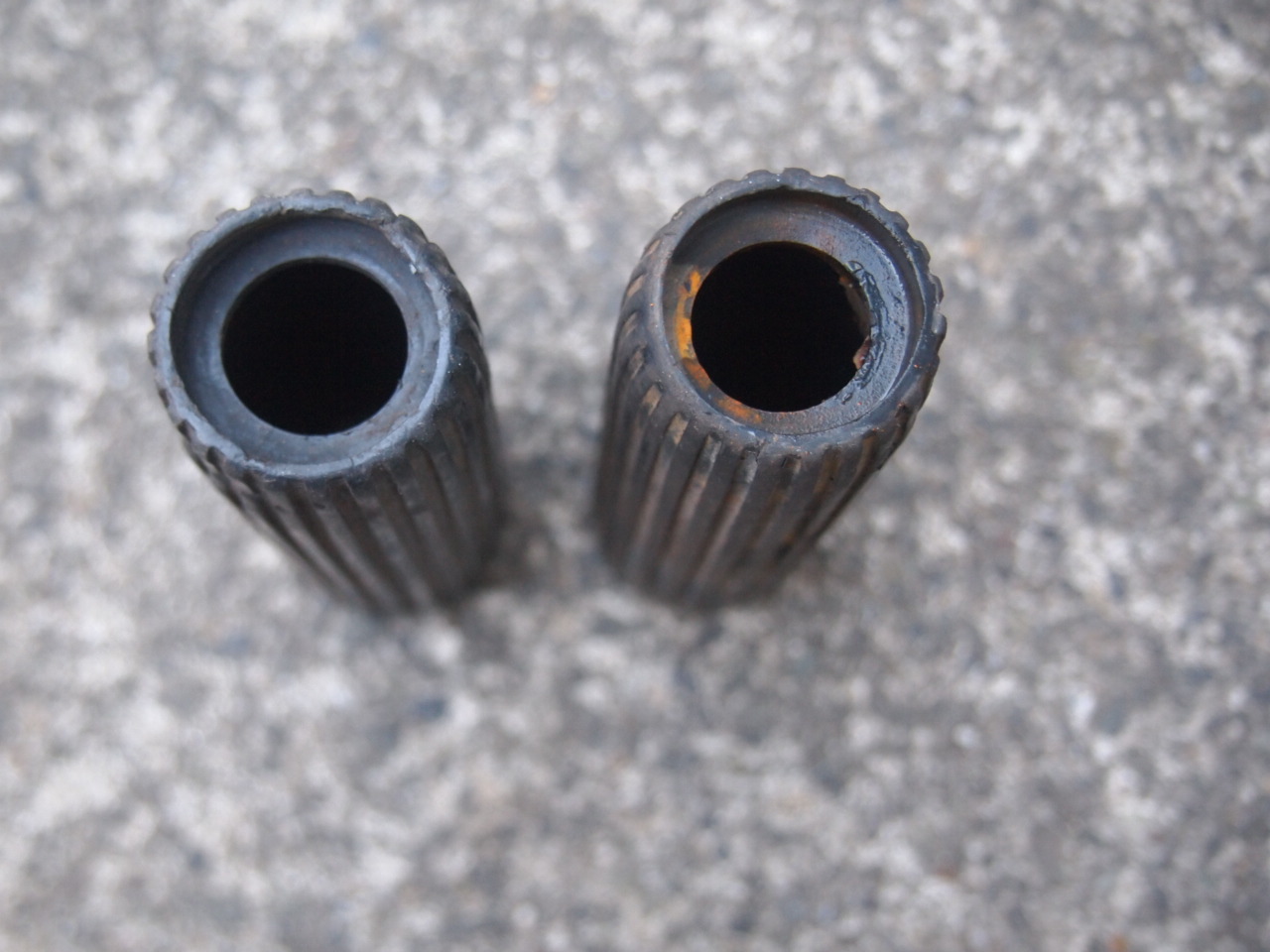 リブグリップ　ブラック